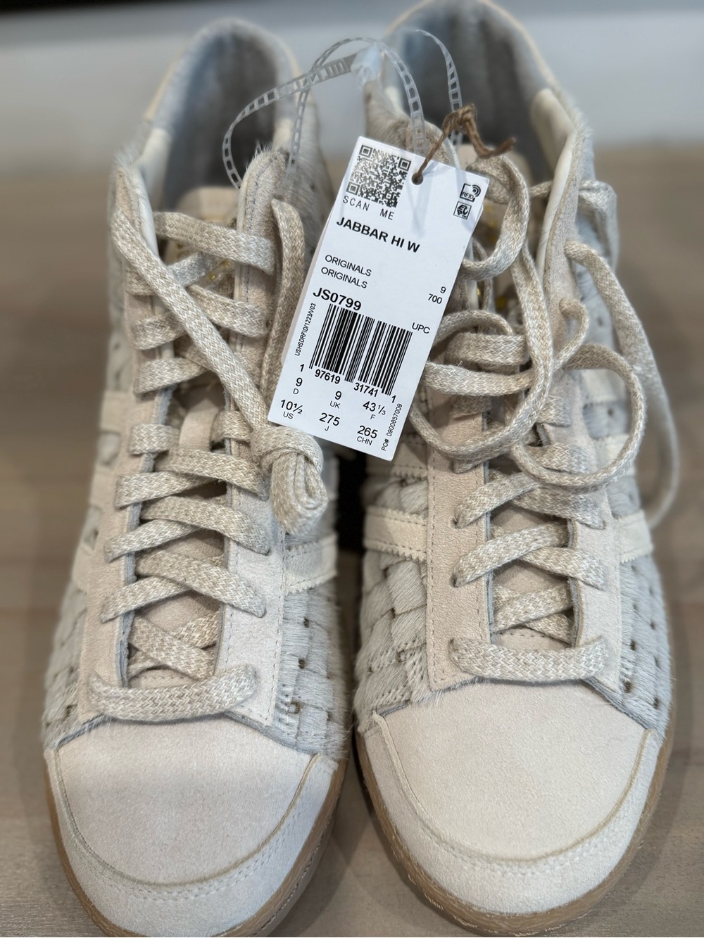 Adidas Jabbar Hi "Pony Hair" sneakers - Picture 3 of 6